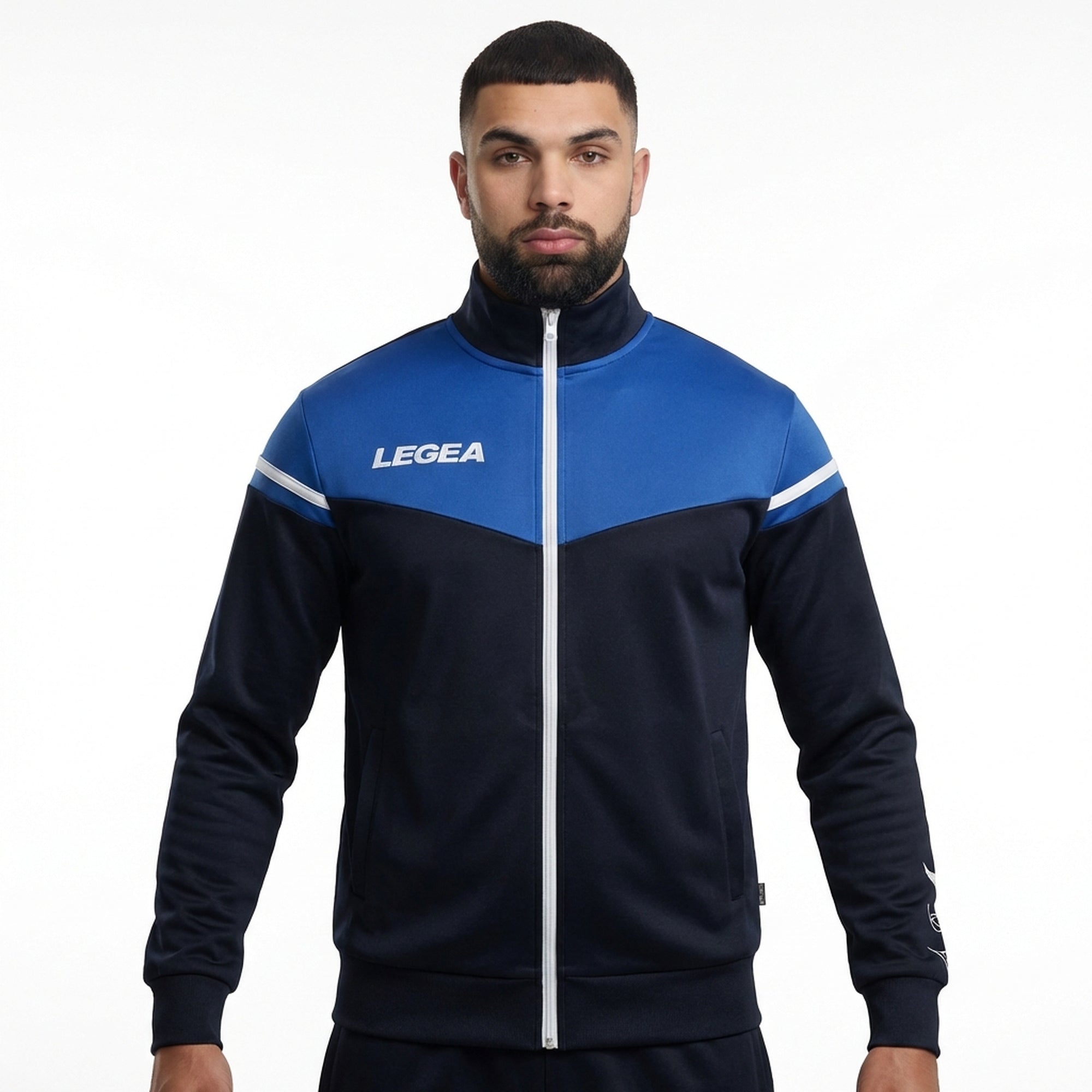 Sender Zip-Up Sports Jacket - Oversized