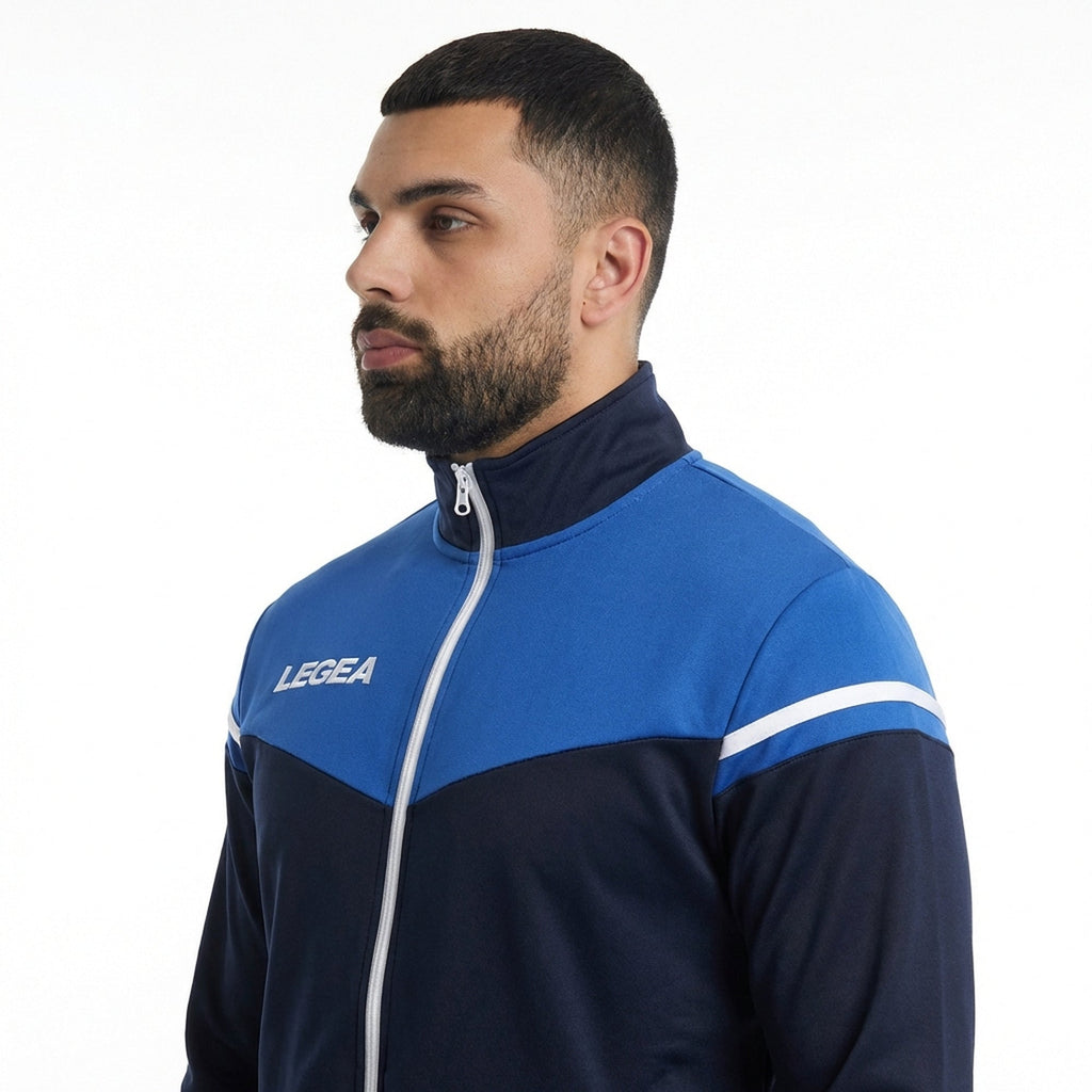 Sportjack met rits Sender - oversized