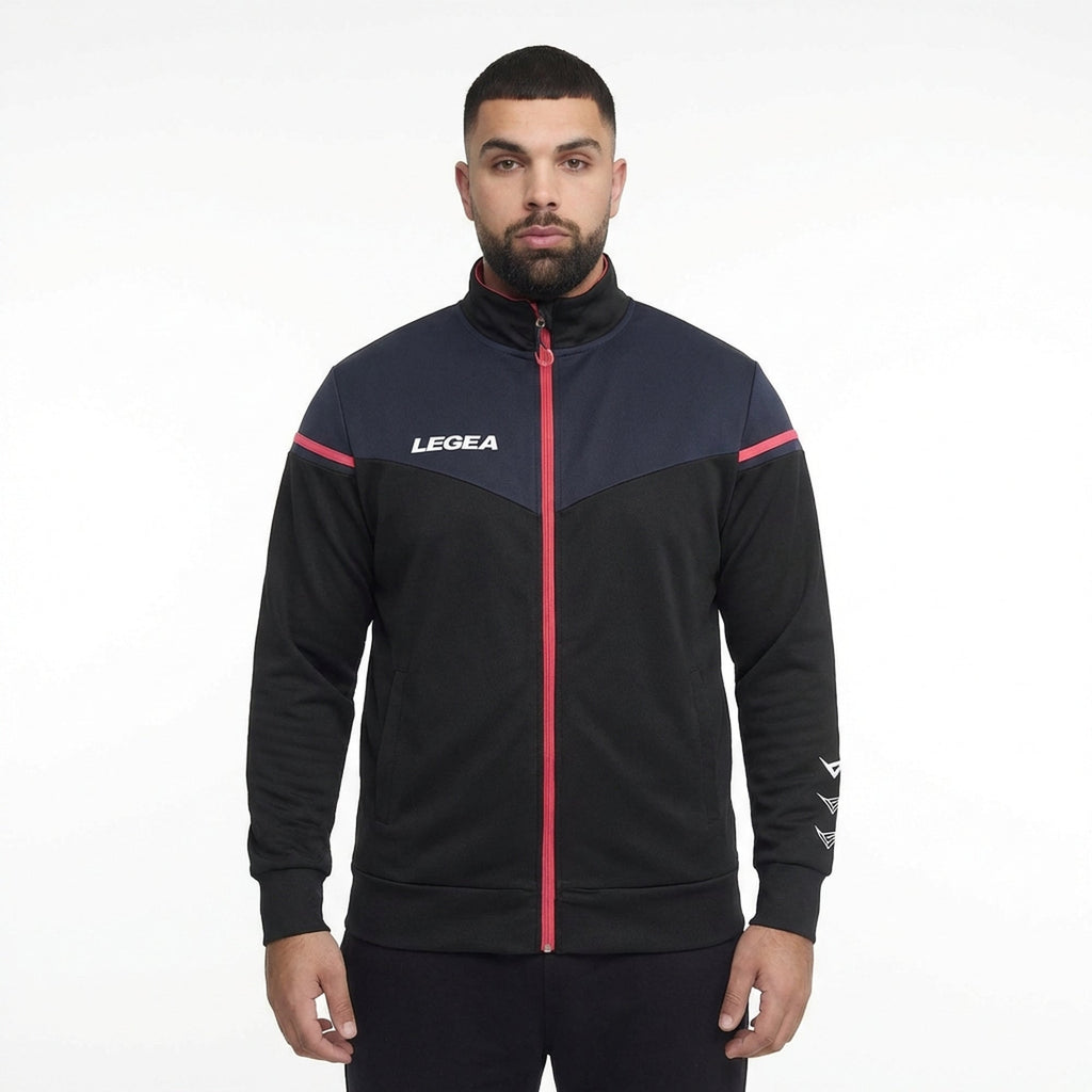Sportjack met rits Sender - oversized