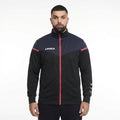 Giacca sportiva con zip Sender - Nero | Fucsia - 3XL - oversize