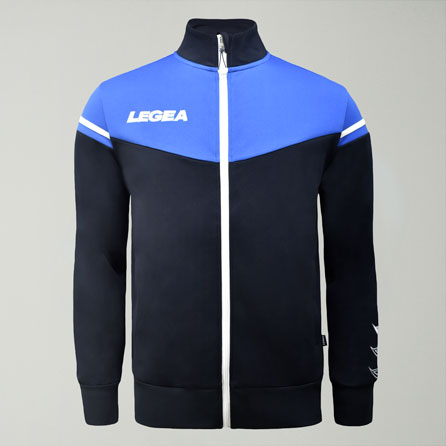 Giacca sportiva in poliestere con zip Sender