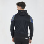 Giacca Osman per running con cappuccio e zip