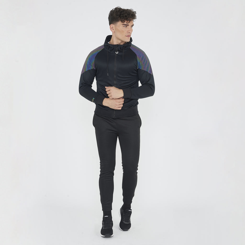 Chaqueta de running Osman con capucha y cremallera