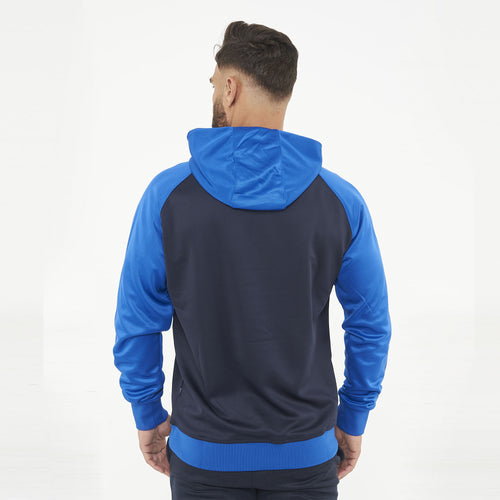 Felpa con cappuccio Stored - Blu - L