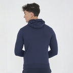 Giacca con zip e cappuccio in cotone Maya - oversize