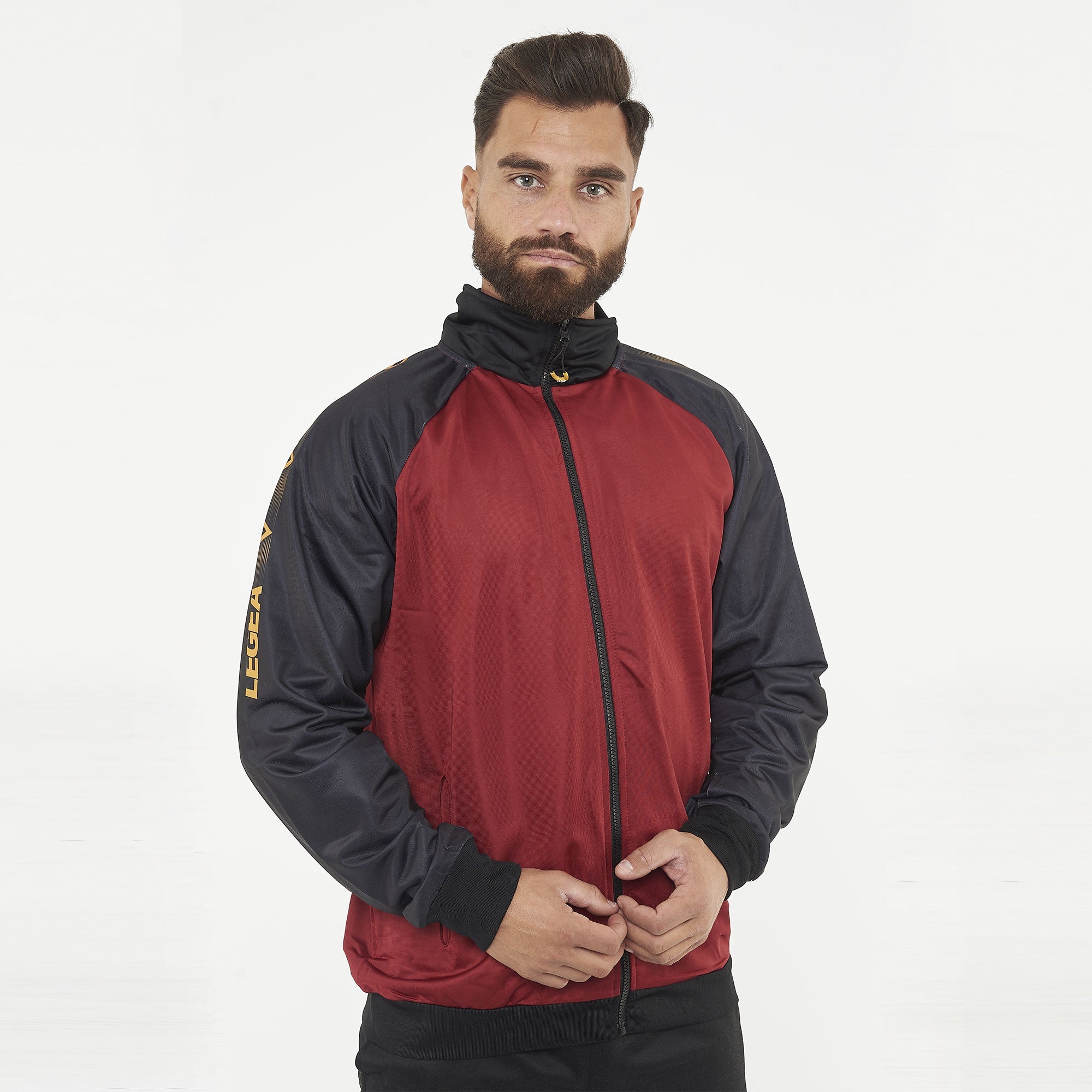 Giacca sportiva con zip in poliestere Austin - oversize