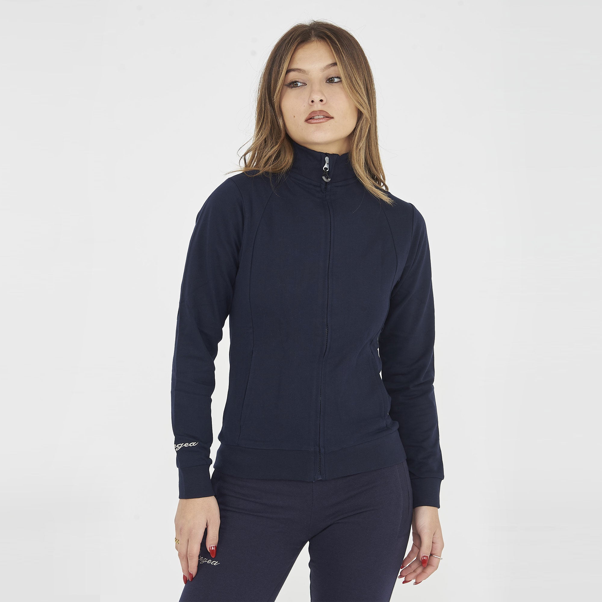 Felpa sportiva leggera con zip Ridaka
