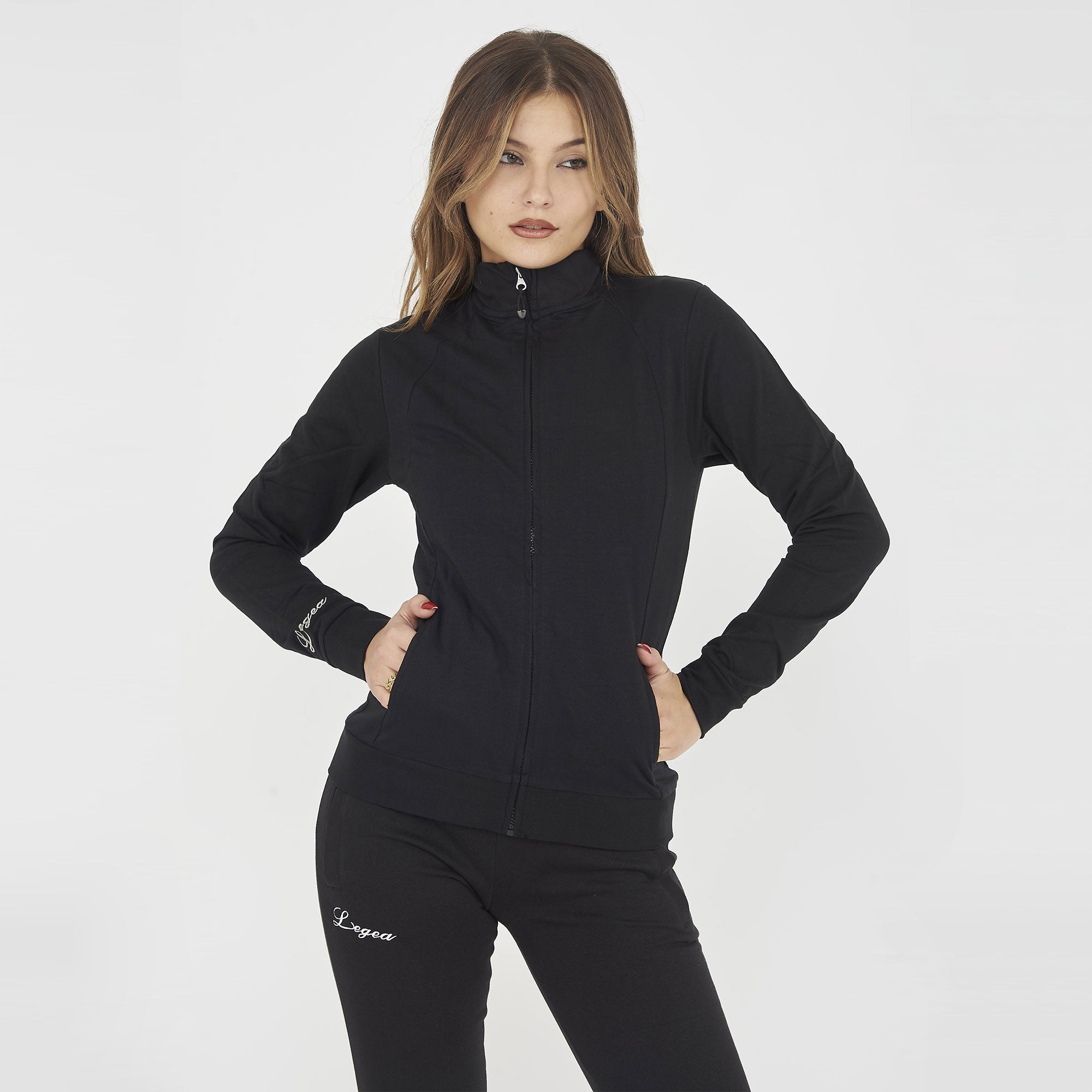 Felpa sportiva leggera con zip Ridaka