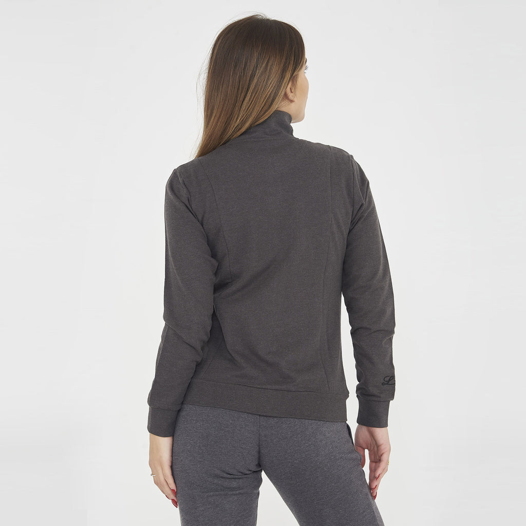 Felpa sportiva leggera con zip Ridaka