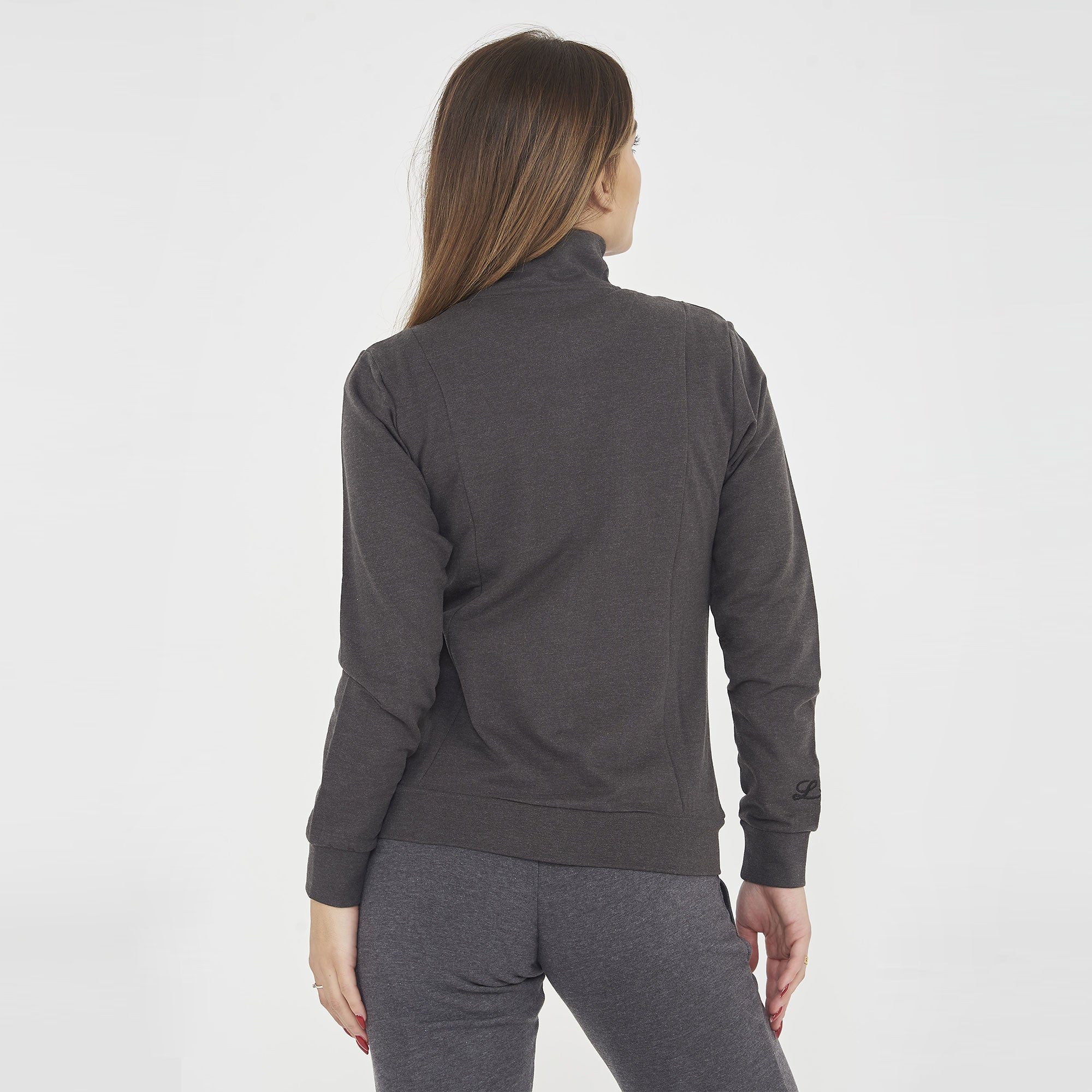 Felpa sportiva leggera con zip Ridaka
