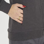 Felpa sportiva leggera con zip Ridaka