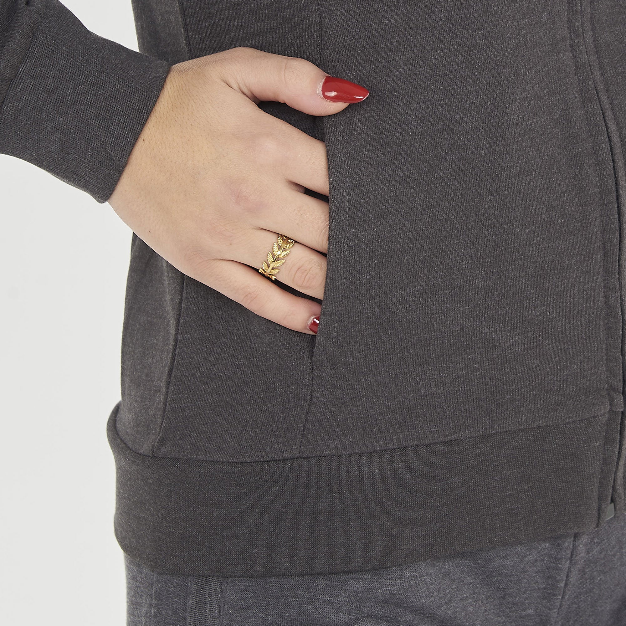 Felpa sportiva leggera con zip Ridaka