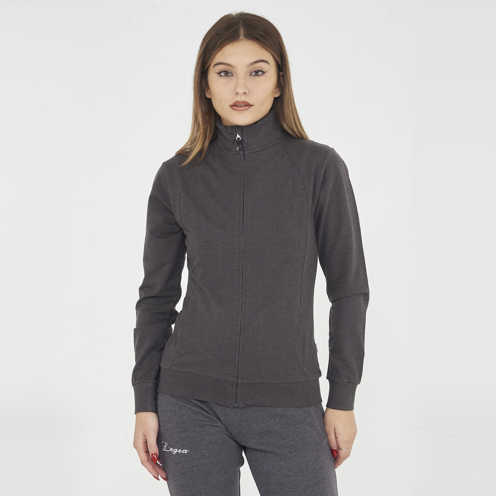 Felpa sportiva leggera con zip Ridaka