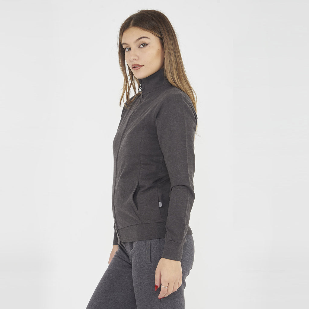 Felpa sportiva leggera con zip Ridaka