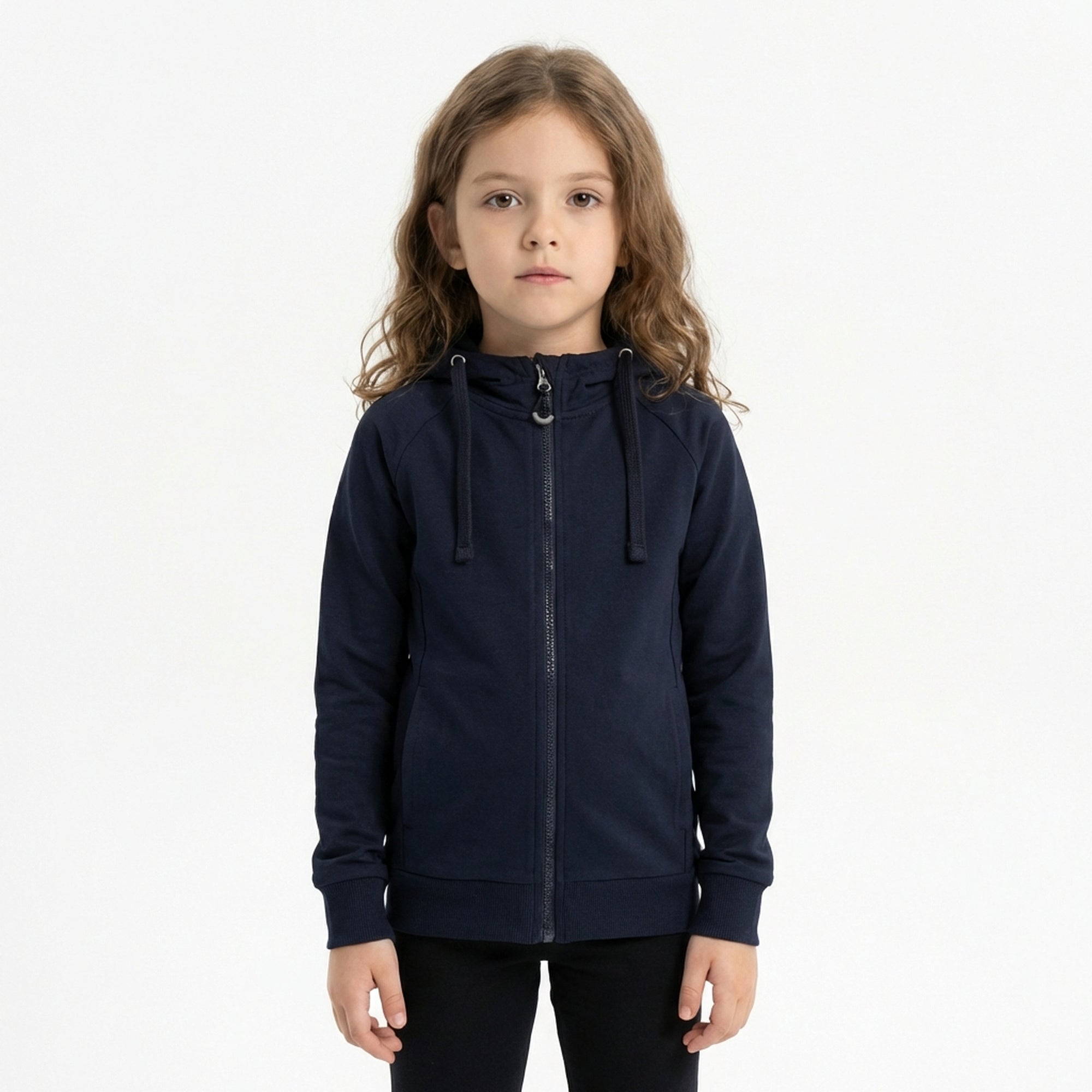 Dair lightweight zip-up hooded sports jacket