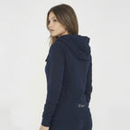 Giacca sportiva leggera con zip e cappuccio Dair - oversize