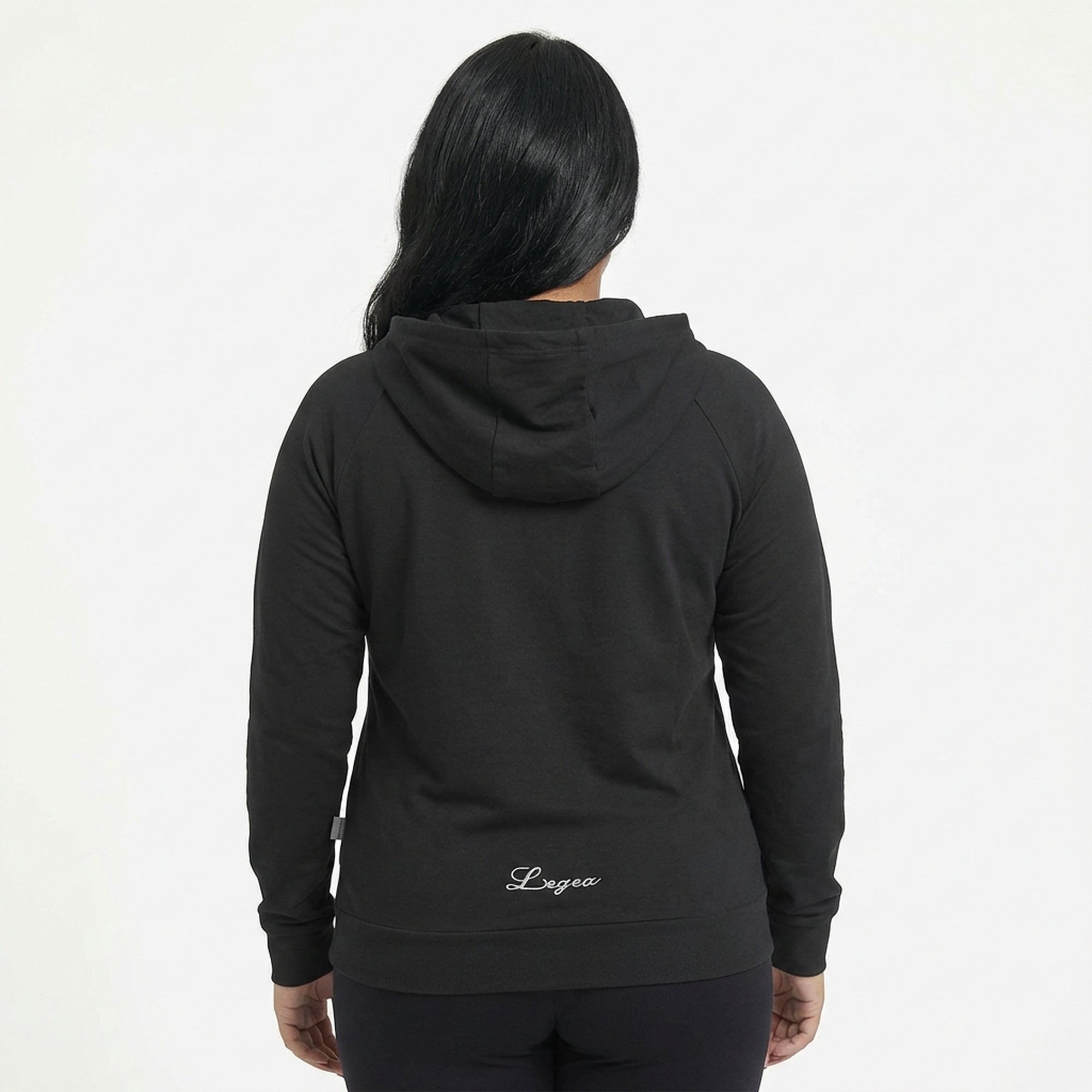 Let jakke med letvægts-lynlås og hætte Dair - oversized