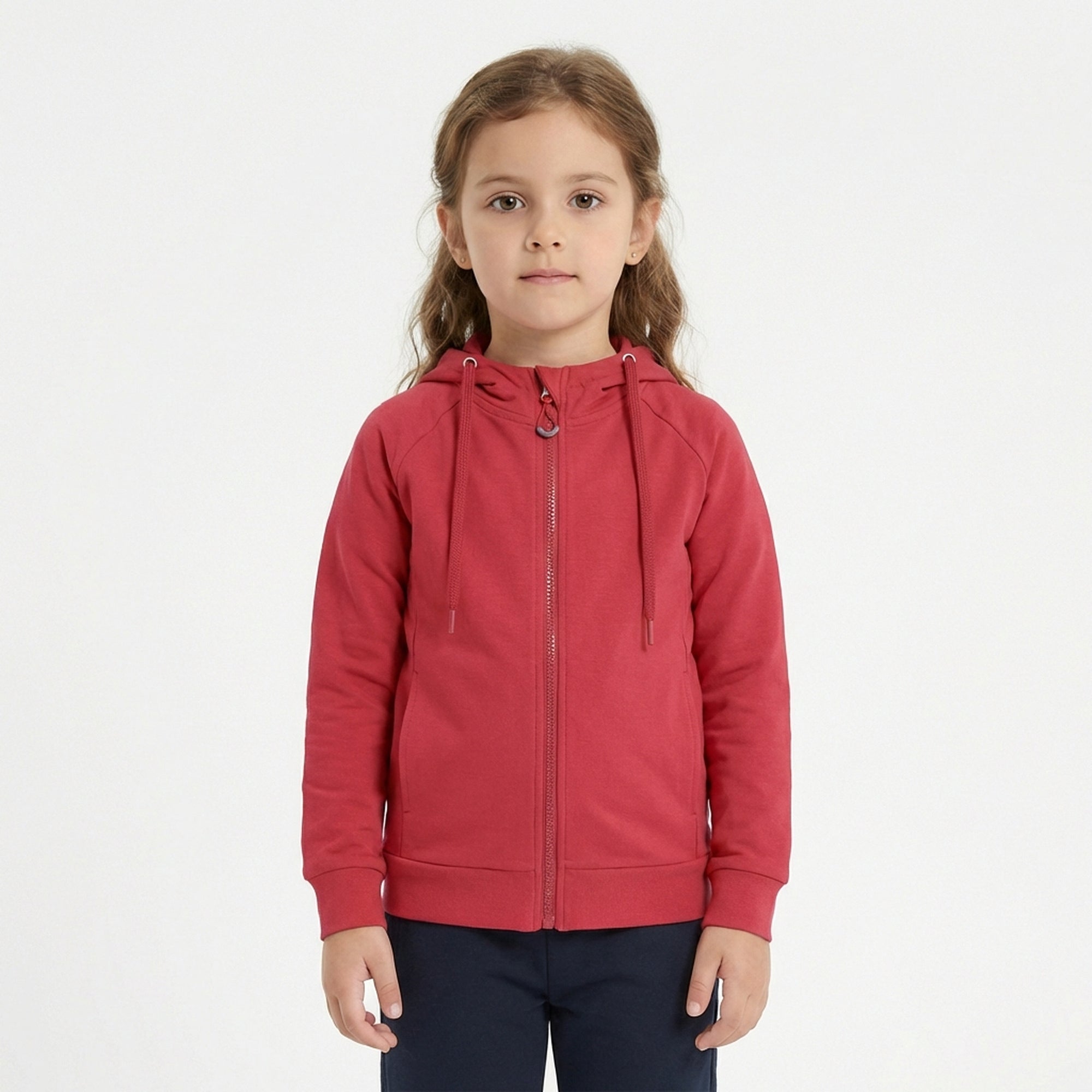 Dair lightweight zip-up hooded sports jacket