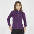 Giacca sportiva leggera con zip e cappuccio Dair - Viola - S
