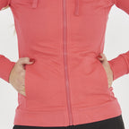 Giacca sportiva leggera con zip e cappuccio Dair