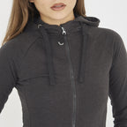 Giacca sportiva leggera con zip e cappuccio Dair