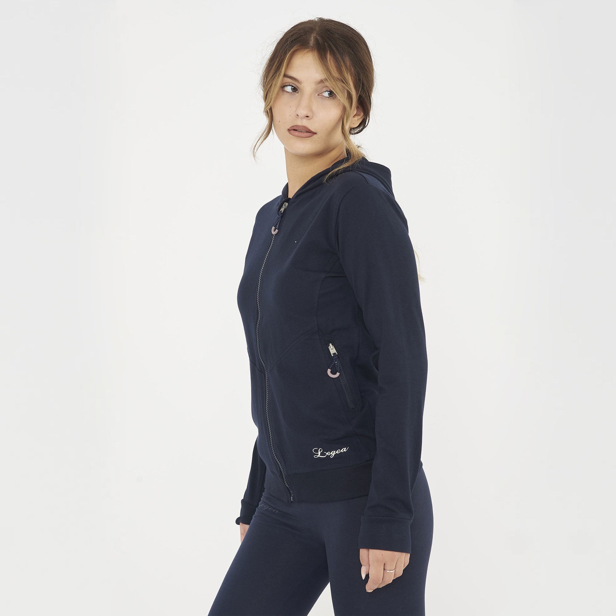 lichte-hoodie-met-rits-en-capuchon-layca
