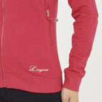 Felpa leggera con zip e cappuccio Layca