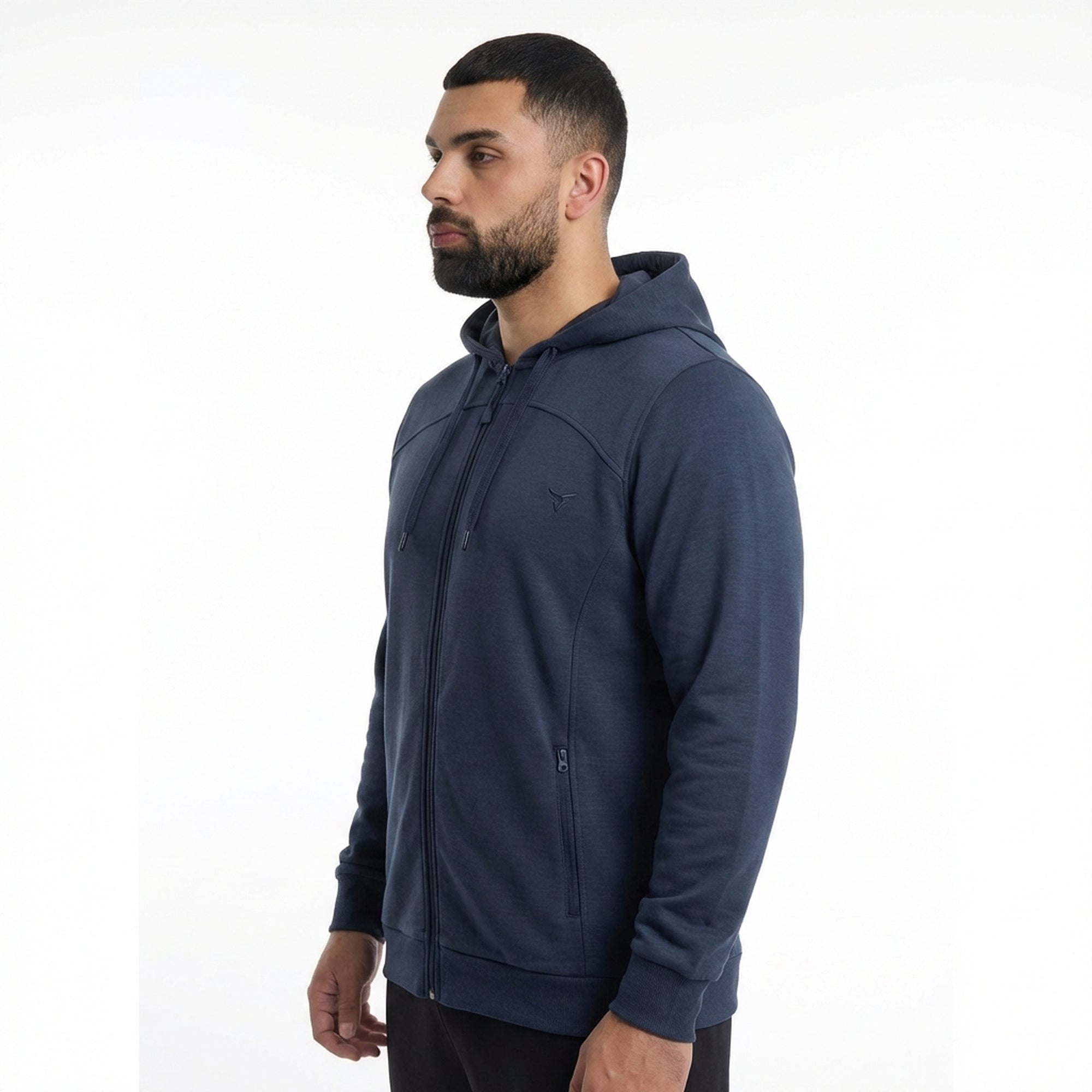 Giacca sportiva in cotone con cappuccio Sail - oversize