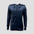 Giacca sportiva in cotone con cappuccio Sail - Blu - 2XL - oversize