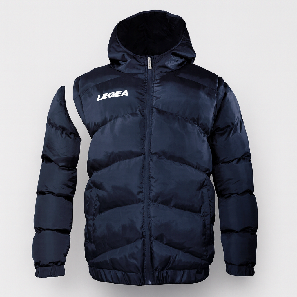 Giubbotto trasformabile lucido da uomo Quebec Shine - oversize