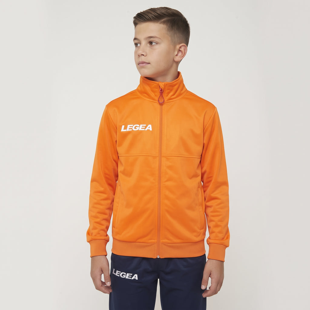 Cuba zip-up sports jacket - Orange - 2XS - small sizes