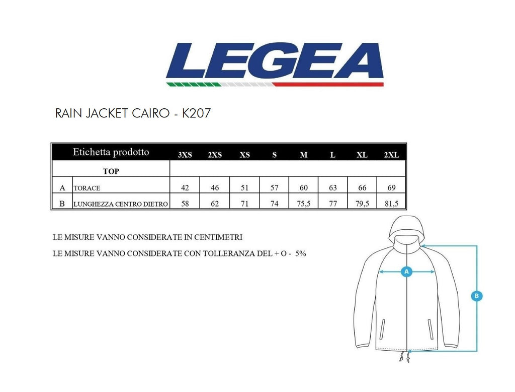 Giacca  Antipioggia Cairo