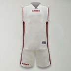 Kit da basket Chicago bianco rosso - bambini