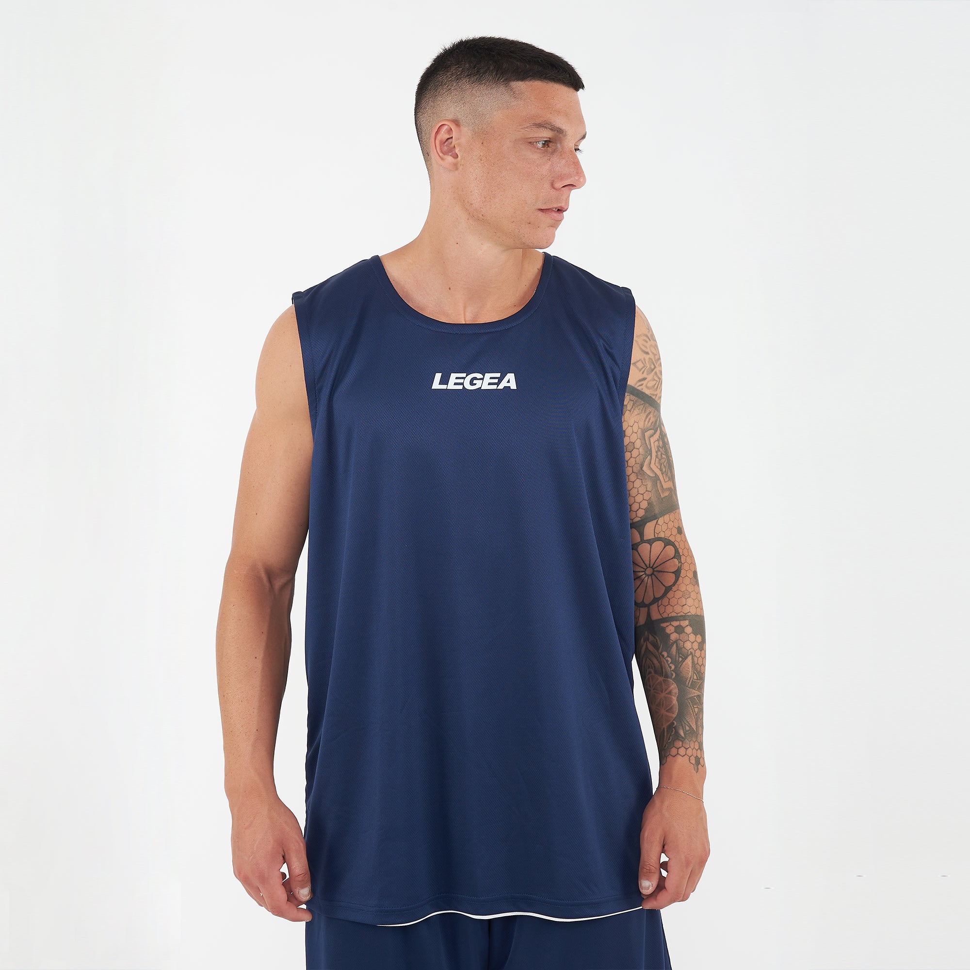 Maillot d'entraînement réversible de course