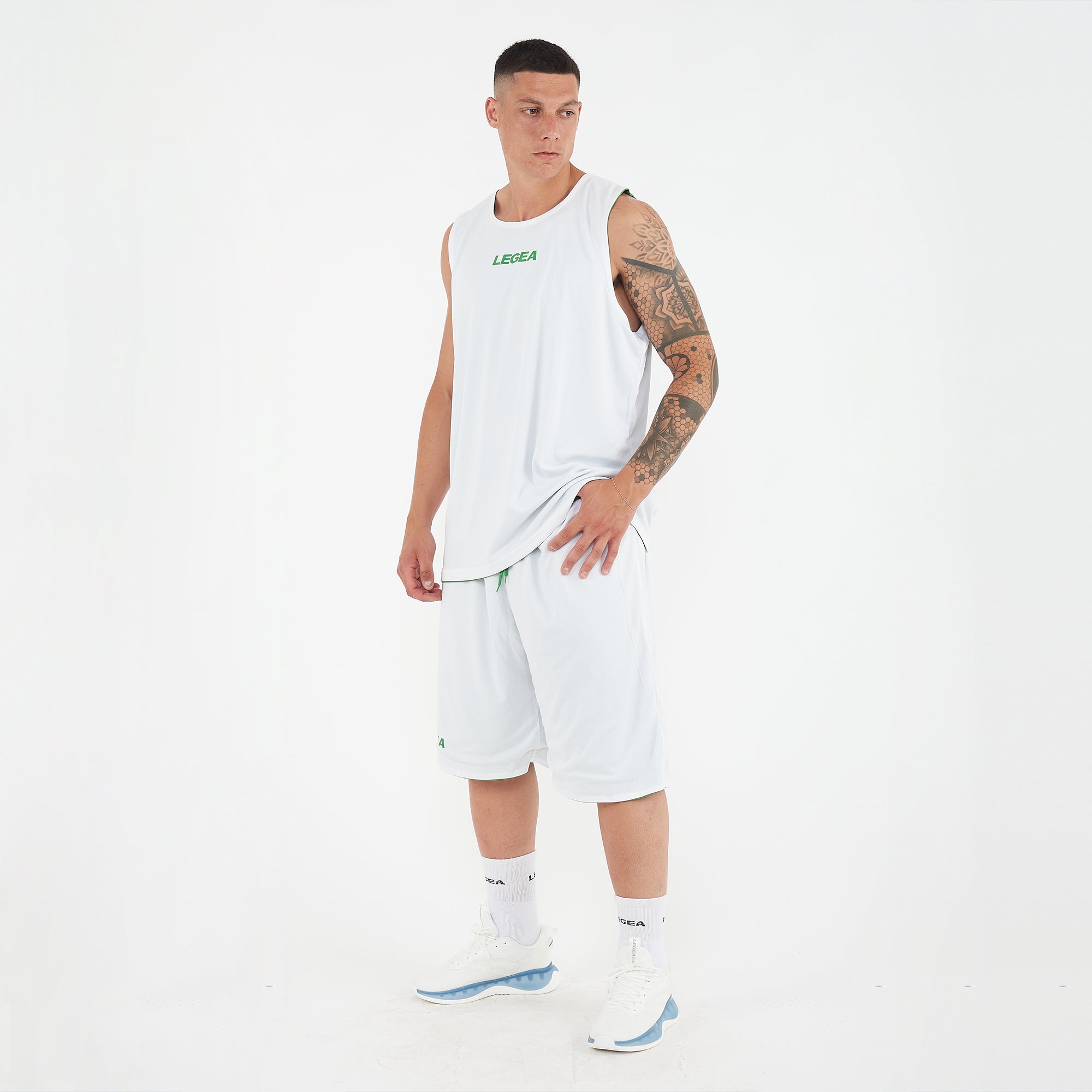 Reversibel basketballtrøje Reverse