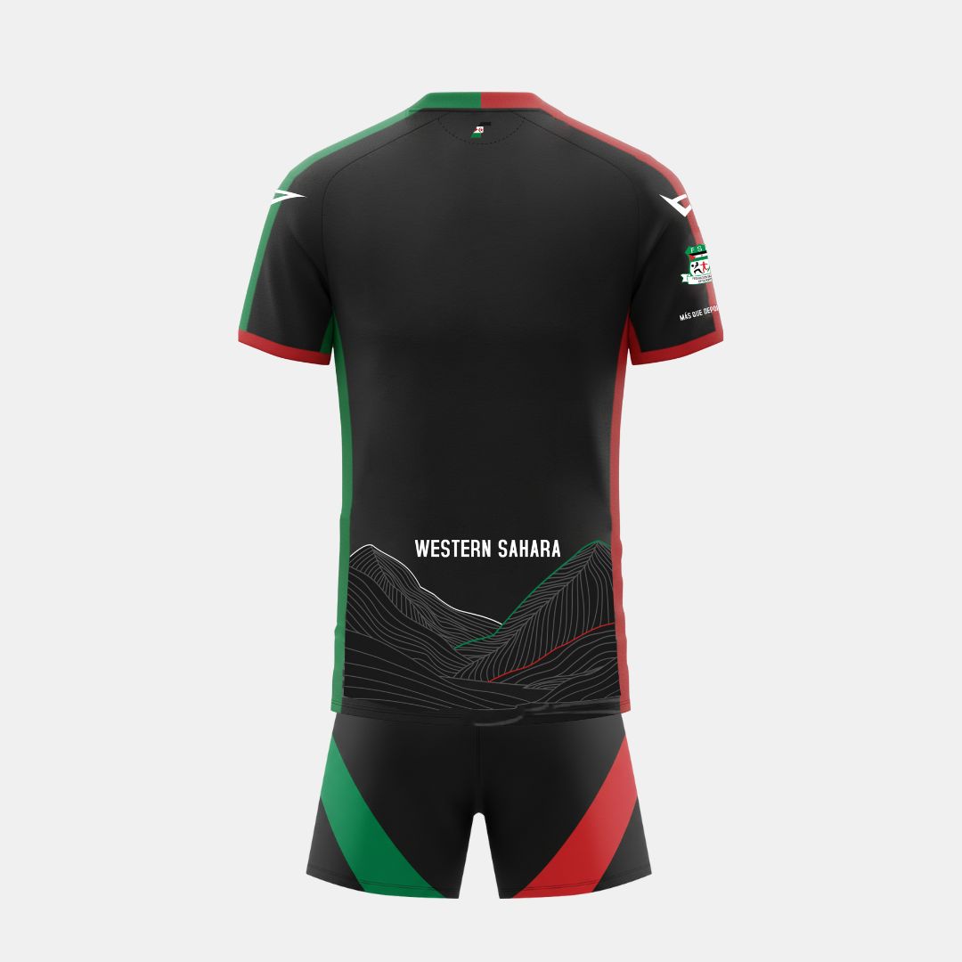 Kit Noir de Basketball Saharaui
