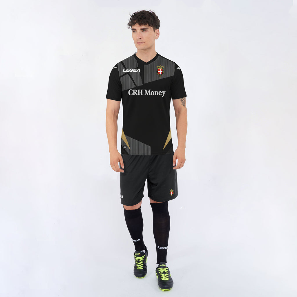 Set Shirt + Shorts Special FAN Savoia 1908 - zwart geel