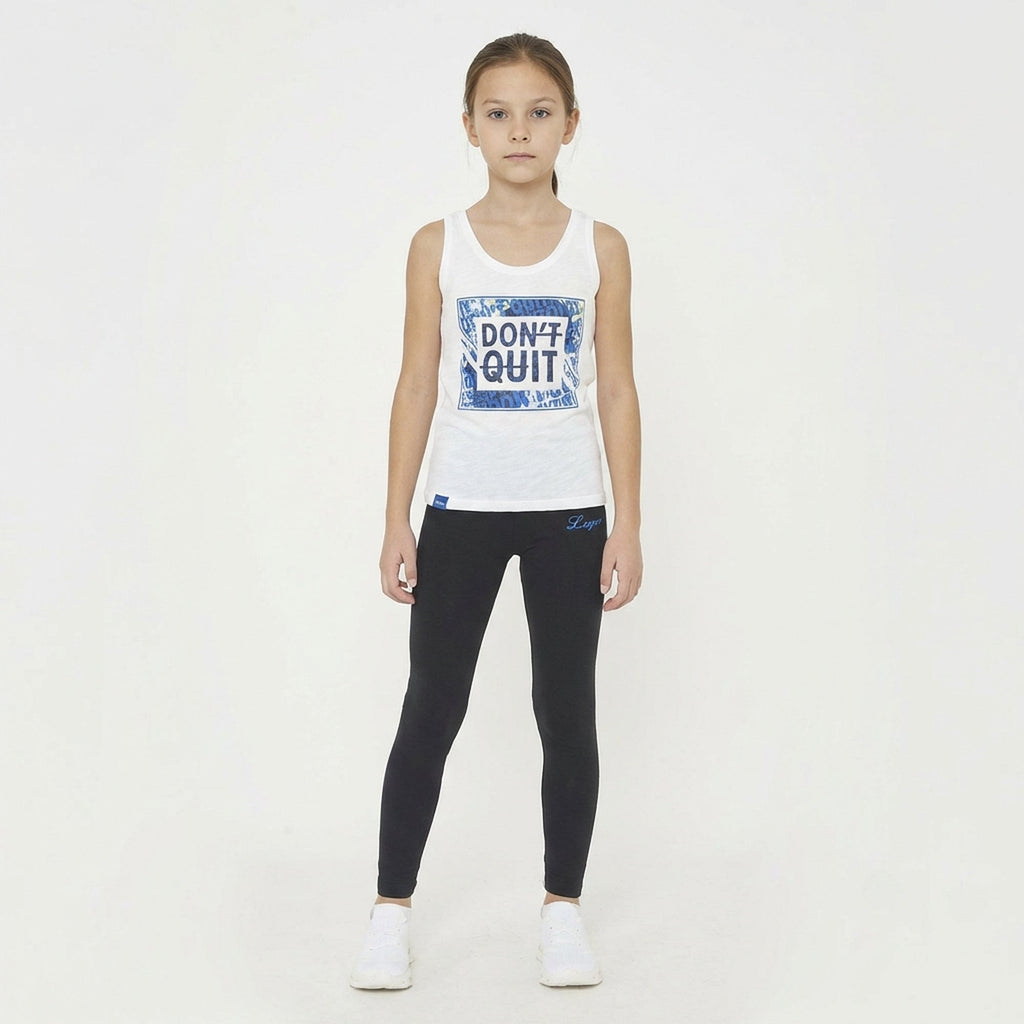 Completino sportivo con canotta in cotone EDENIS
