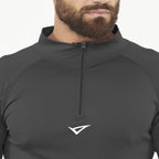 Maglia termica da allenamento con mezza zip Ironboy Turbo