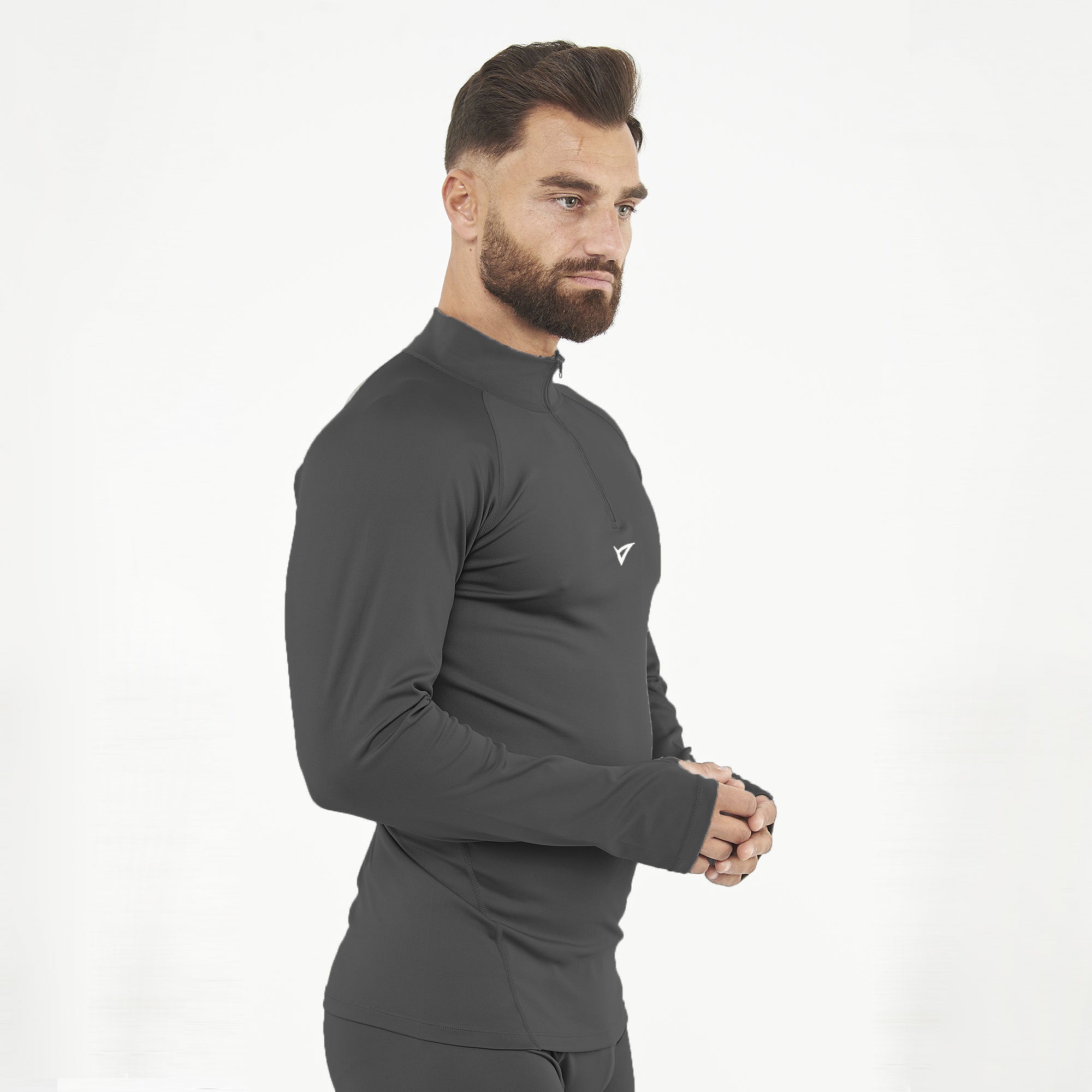 Maillot thermique d'entraînement à demi-zip Ironboy Turbo