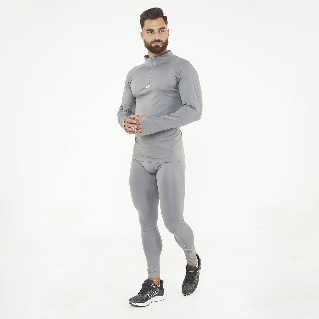Træningsundertrøje med halv lynlås Ironboy Turbo