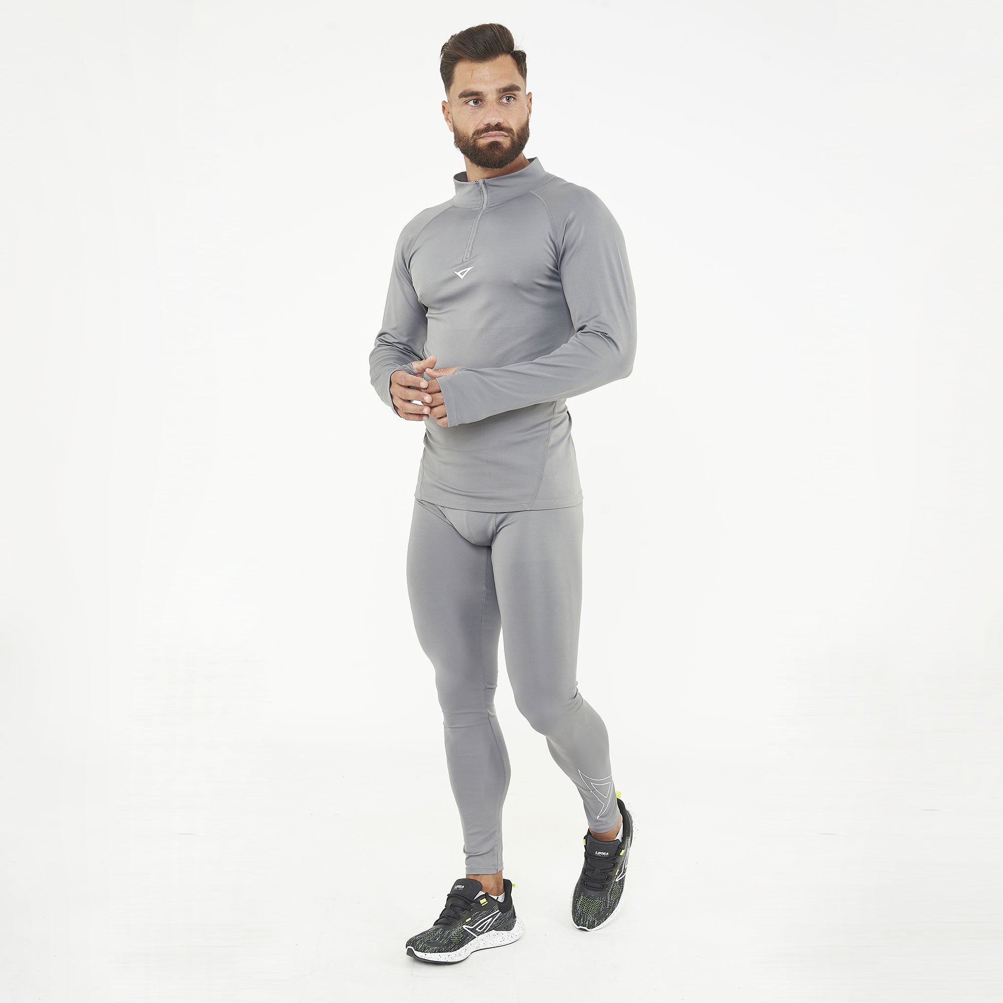 Maillot thermique d'entraînement à demi-zip Ironboy Turbo