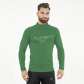 Ironboy Long Thermal Training Shirt - Green - XS/S