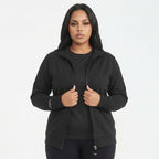 Sweat à capuche et zip Adara - oversize