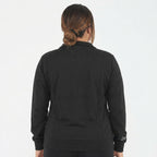 Felpa con zip e cappuccio Adara - oversize