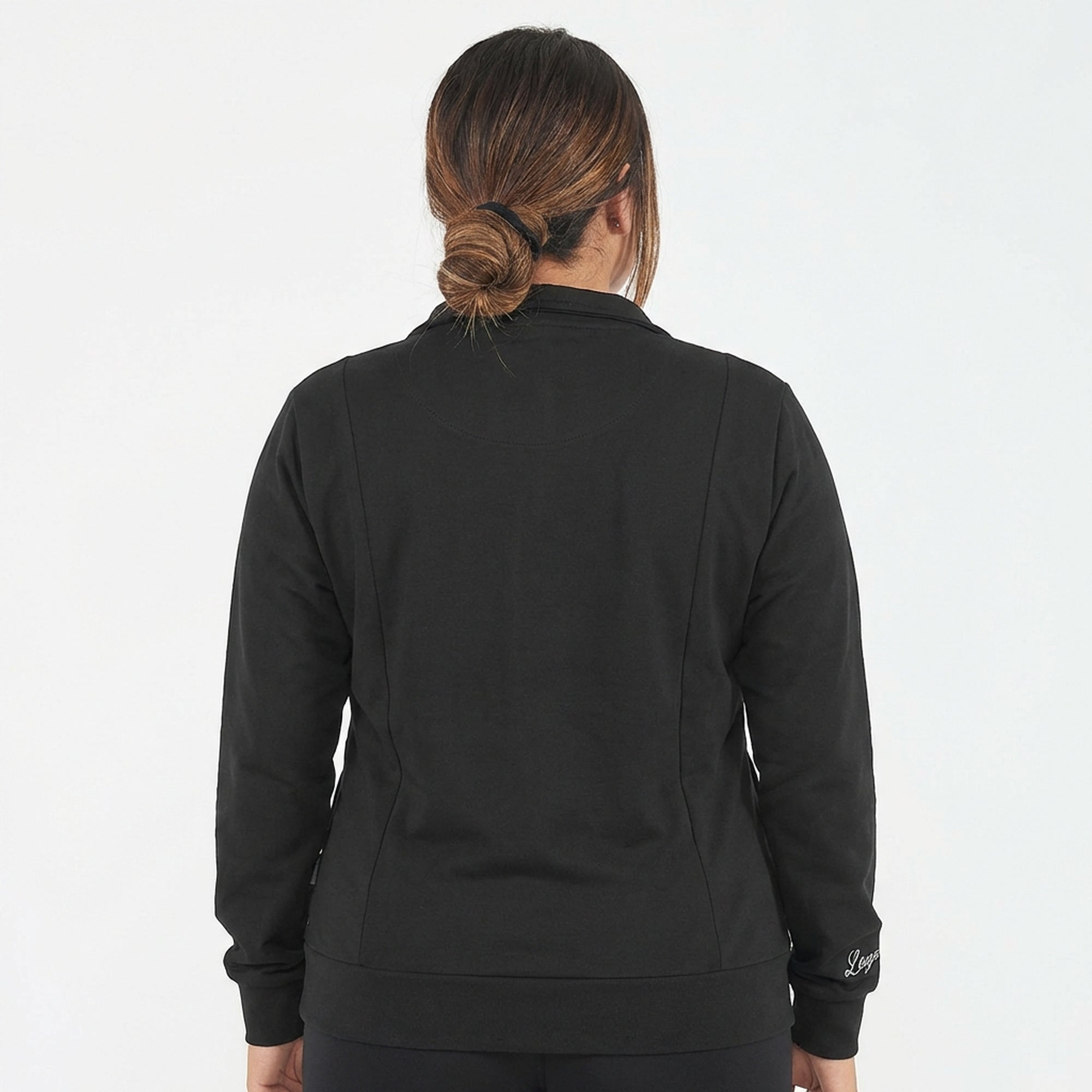 Felpa con zip e cappuccio Adara - oversize