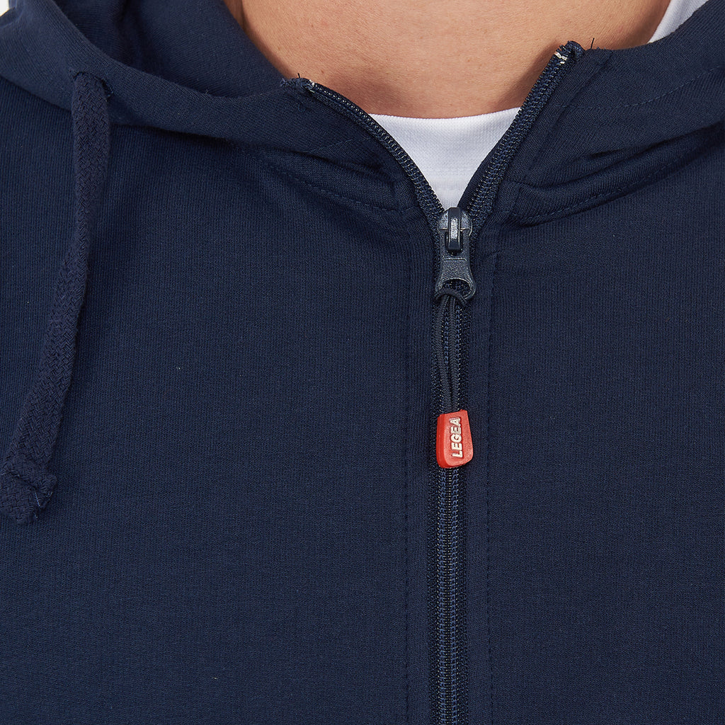 Chaqueta con capucha y cremallera Bulino