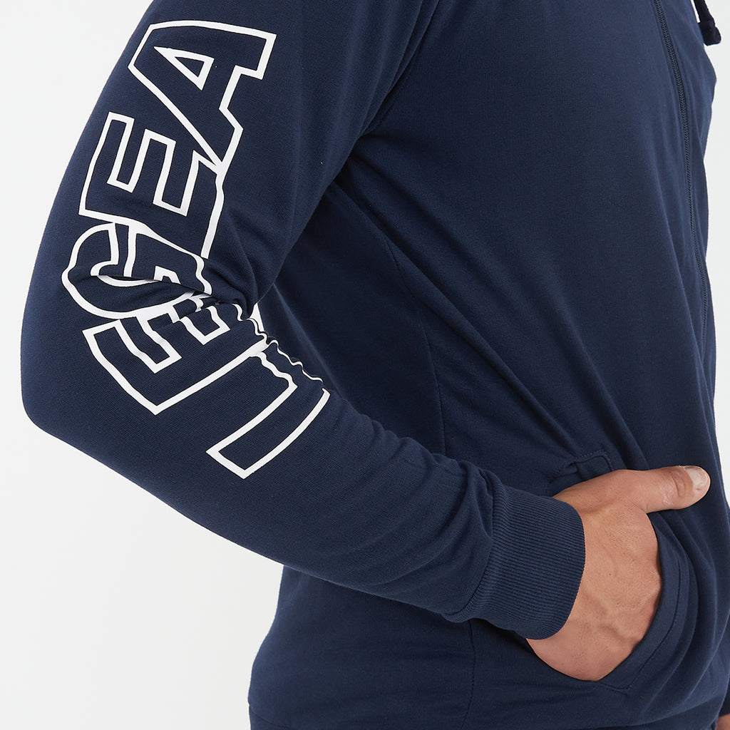 Chaqueta con capucha y cremallera Bulino