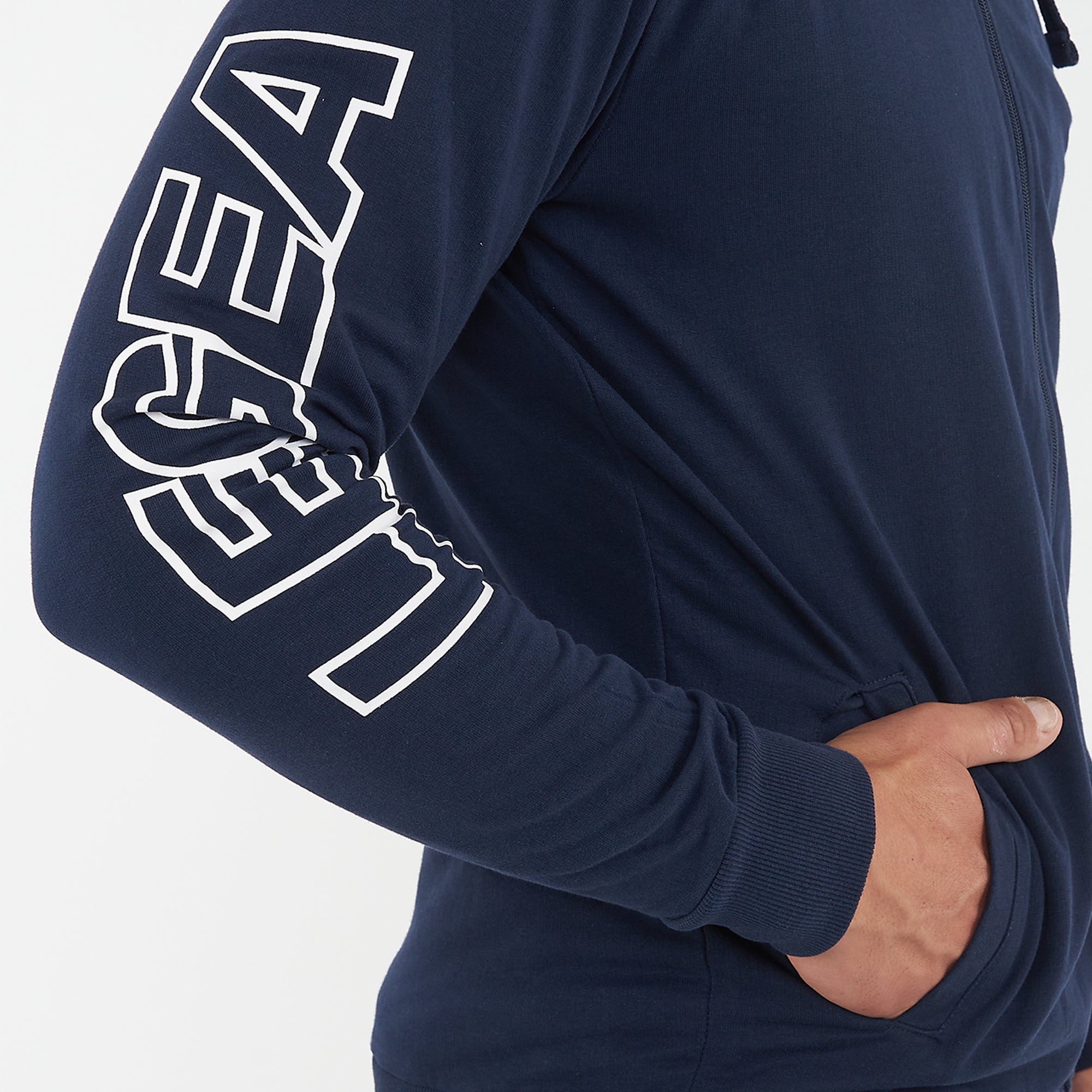 Chaqueta con capucha y cremallera Bulino