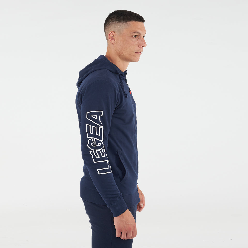 Chaqueta con capucha y cremallera Bulino